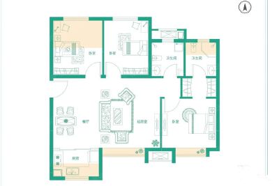 中骏四季花都3室2厅2卫