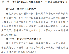 重磅！三河市国土空间总体规划批后公布，很多利好消息！